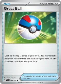 Great Ball, Paldea Evolved 183/193