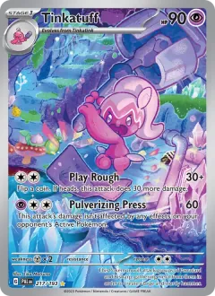 Tinkatuff, Paldea Evolved 217/193