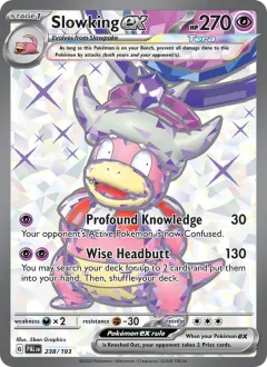 Slowking ex, Paldea Evolved 238/193