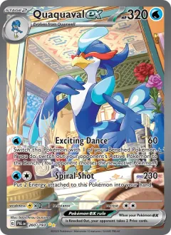 Quaquaval ex, Paldea Evolved 260/193