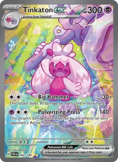 Tinkaton ex, Paldea Evolved 262/193