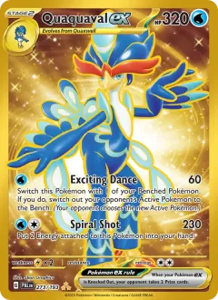 Quaquaval ex, Paldea Evolved 273/193