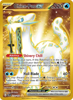 Chien-Pao ex, Paldea Evolved 274/193