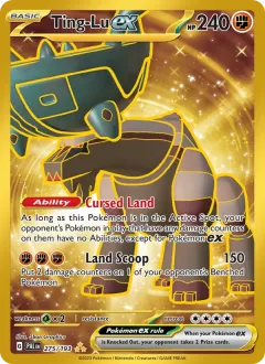 Ting-Lu ex, Paldea Evolved 275/193