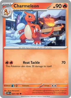 Charmeleon, Obsidian Flames 027/197