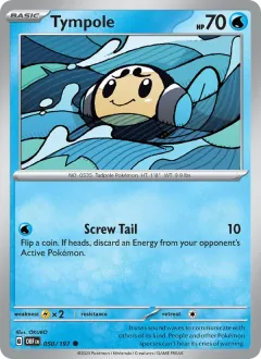 Tympole, Obsidian Flames 050/197