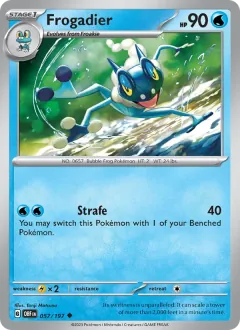 Frogadier, Obsidian Flames 057/197