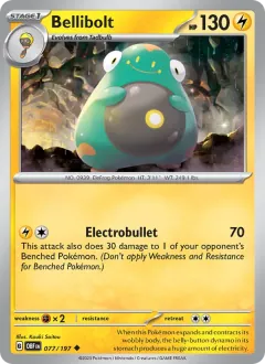 Bellibolt, Obsidian Flames 077/197