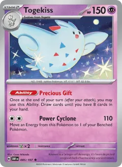 Togekiss, Obsidian Flames 085/197