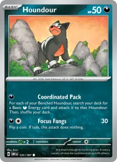 Houndour, Obsidian Flames 131/197