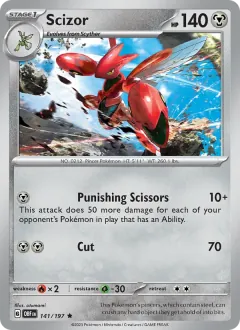Scizor, Obsidian Flames 141/197