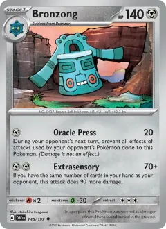 Bronzong, Obsidian Flames 145/197