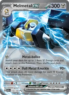 Melmetal ex, Obsidian Flames 153/197