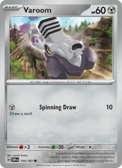 Varoom, Obsidian Flames 154/197