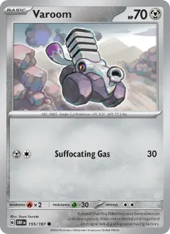 Varoom, Obsidian Flames 155/197