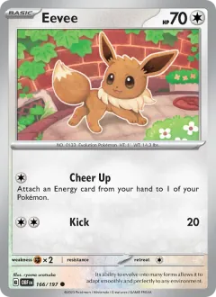 Eevee, Obsidian Flames 166/197