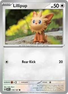 Lillipup, Obsidian Flames 170/197
