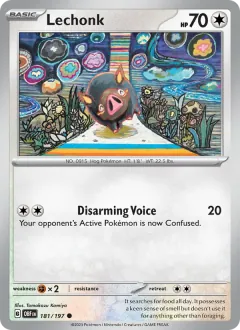Lechonk, Obsidian Flames 181/197