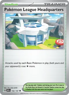 Pokémon League Headquarters, Obsidian Flames 192/197