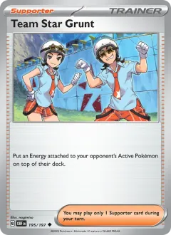 Team Star Grunt, Obsidian Flames 195/197