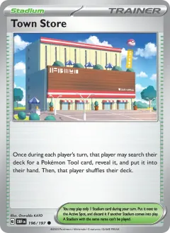 Town Store, Obsidian Flames 196/197