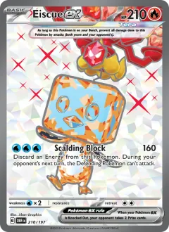 Eiscue ex, Obsidian Flames 210/197
