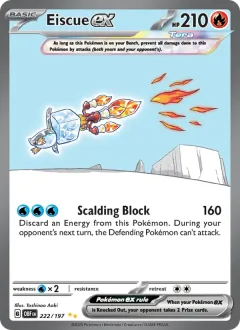 Eiscue ex, Obsidian Flames 222/197