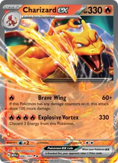 Charizard ex, 151 006/165