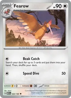 Fearow, 151 022/165