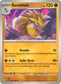 Sandslash, 151 028/165