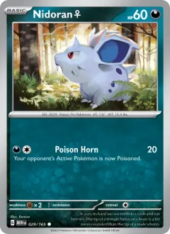 Nidoran♀, 151 029/165
