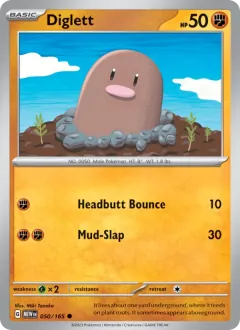 Diglett, 151 050/165