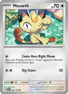 Meowth, 151 052/165