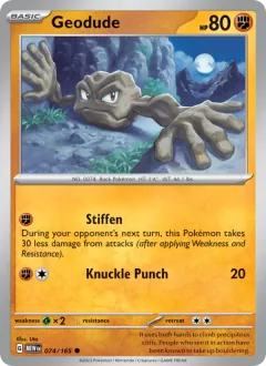 Geodude, 151 074/165