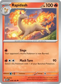 Rapidash, 151 078/165