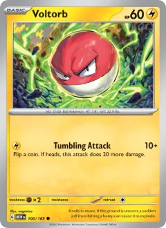 Voltorb, 151 100/165