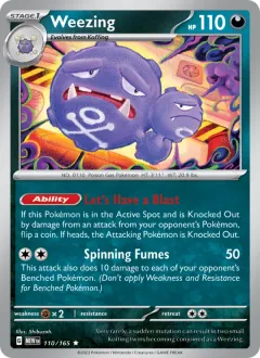 Weezing, 151 110/165