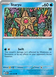 Staryu, 151 120/165