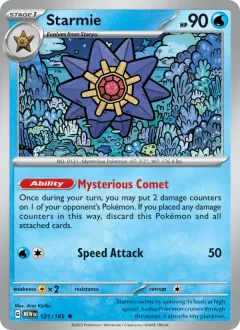 Starmie, 151 121/165