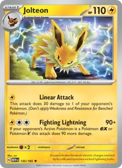Jolteon, 151 135/165