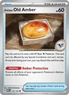 Antique Old Amber, 151 154/165