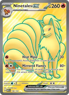 Ninetales ex, 151 186/165
