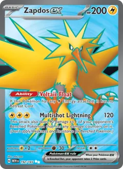 Zapdos ex, 151 192/165