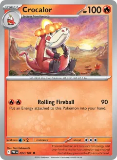 Crocalor, Paradox Rift 024/182