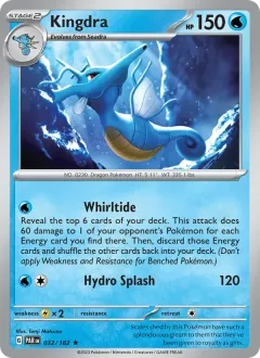 Kingdra, Paradox Rift 032/182