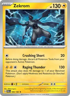 Zekrom, Paradox Rift 066/182