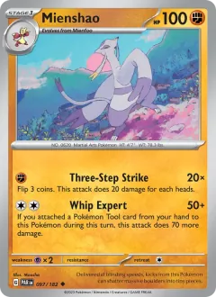 Mienshao, Paradox Rift 097/182