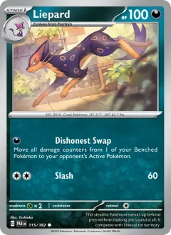 Liepard, Paradox Rift 115/182