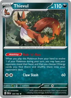 Thievul, Paradox Rift 120/182