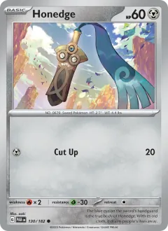 Honedge, Paradox Rift 130/182